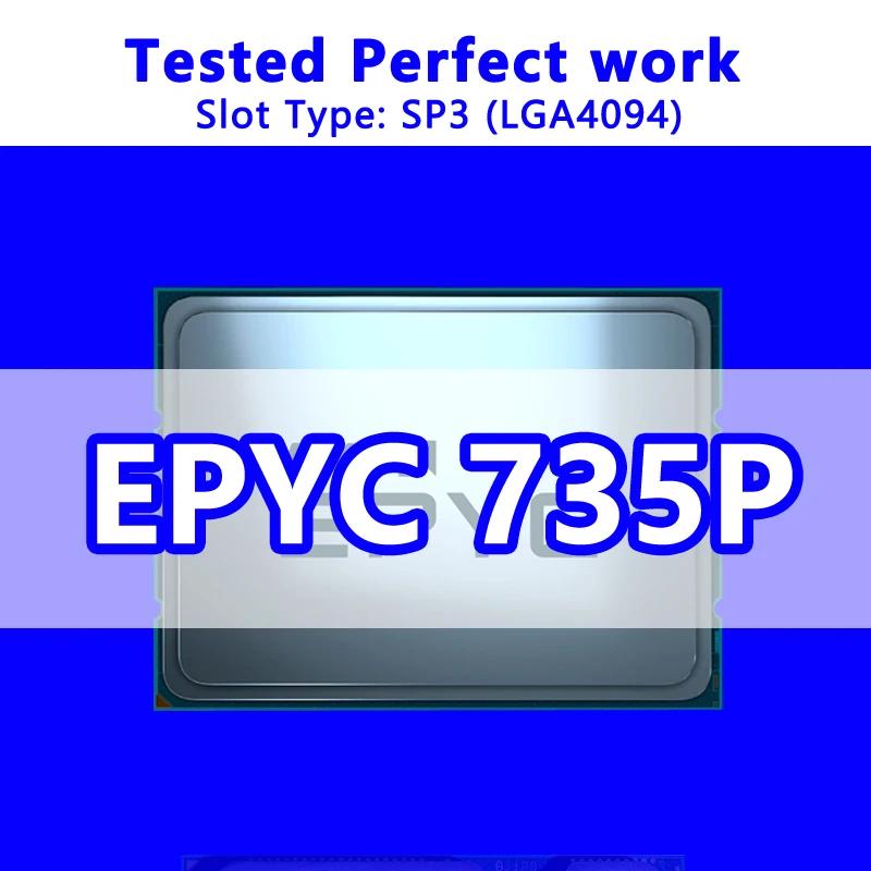 EPYC 735P μ, L3 ĳ, 2.40GHz SP3 (LGA4094),   ý  Ĩ (SoC), PS735PBEVGPAFS Zen, 16C, 32T, 64M
